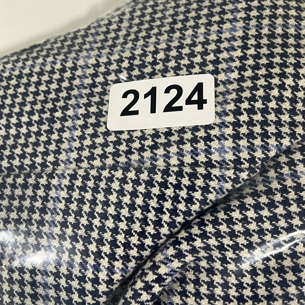 Ralph Lauren Purple Label 40R Silk Linen Houndstooth Ticket Pocket Sport Coat - Picture 5 of 16